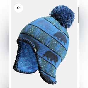 THE NORTH FACE HAT LITTLES FAROE BEANIE CLEAR LAKE BLUE, Infant